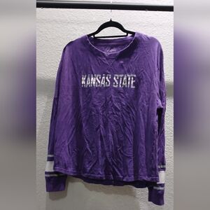 Purple Kansas State Long Sleeve Shirt
